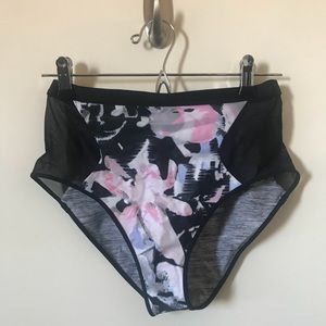 new! lululemon high waist reversible bikini bottom